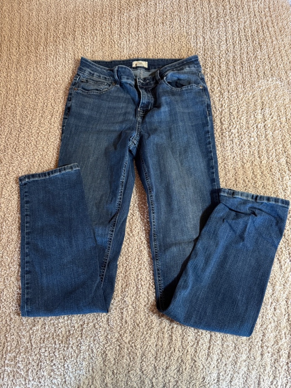 Maurices Dark Blue Straight Leg Jeans